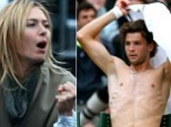 maria sharapova cheers on boyfriend grigor dimitrov during queen's tournament